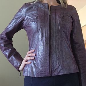 Danier Leather Jacket Size Small
